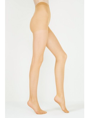 Penti Fit 15 Kadın Külotlu Çorap Ten Rengi İnce Parlak Dayanıklı Özellikler 6 Beden