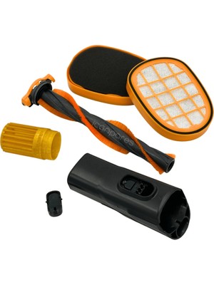 Süppürge Philips Ile Uyumlu XC7040 Speedpro Max Süpürge Başlık Fırçası, Seperatör, Boru Tamir Kiti ve Filtresi 2 Adet