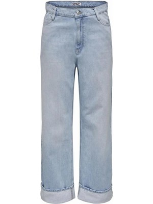 Only Hope Wıde Foldup Kadın Jean Pantolon 15343018