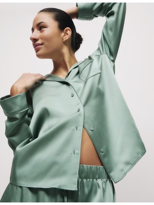 Marks & Spencer Dream Satin Pijama Üstü