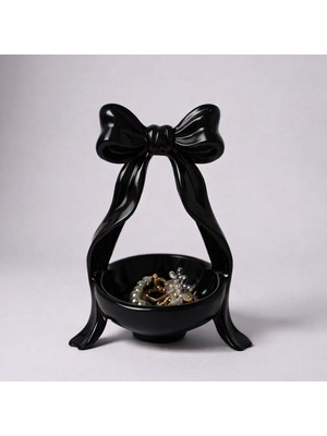 Juli 🎀 Fiyonk Detaylı Dekoratif Takı Kasesi