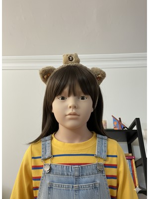 Gülümse Gel 1 Adet Kız Çocuk Capybara Peluş Saç Bandı Toka Kapibara Saç Bantı