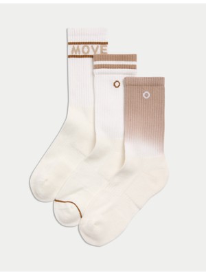 Marks & Spencer 3’lü Pamuk Çorap Seti