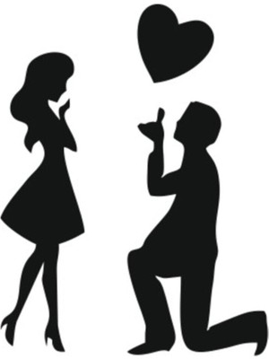 Beta Moda Hub Evlilik Teklifi Tasarım Oto Stıcker 5*20 cm