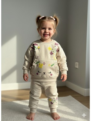 NAZAR Cepli Kız Bebek  Takım