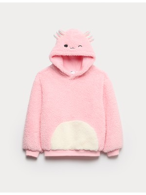 Marks & Spencer Squishmallows Kedili Borg Kapüşonlu Sweatshirt