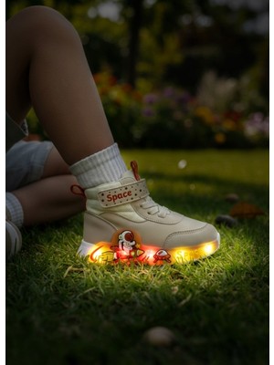 Foopi Space Işıklı Erkek Çocuk Botu 22-25