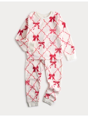 Marks & Spencer Kurdele Desenli Pijama Takımı (1‑16 Yaş)