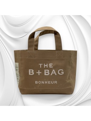 Bonheur The B+Bag Çöl Beji Kanvas Çanta