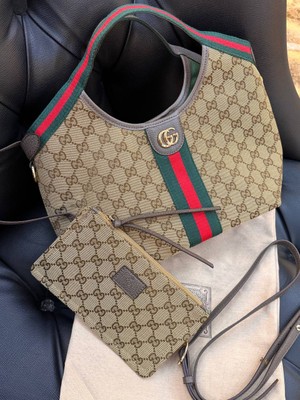 Gucci Logo Detaylı Ithal Çanta