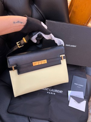 Yves Saint Laurent Logo Detaylı Ithal Çanta