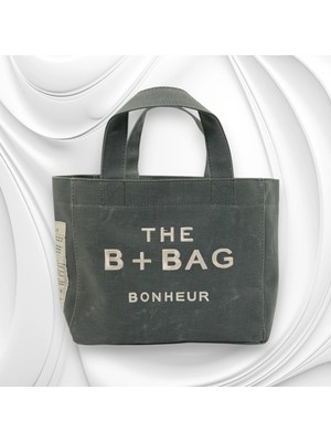 Bonheur The B+Bag Mint Green Kanvas Çanta