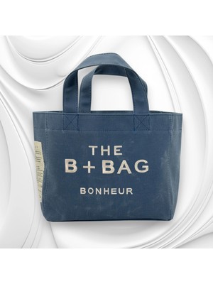 Bonheur The B+Bag Parisian Blue Kanvas Çanta