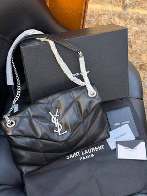 Yves Saint Laurent Logo Detaylı Ithal Çanta