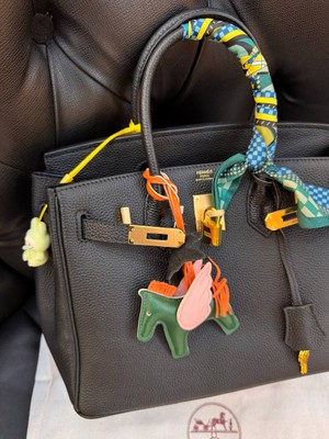 Hermes Logo Detaylı Ithal Çanta