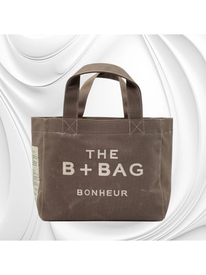 Bonheur The B+Bag Kahverengi Kanvas Çanta
