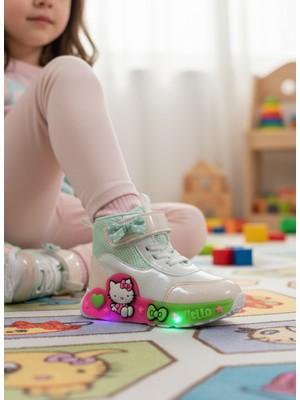 Foopi Hello Işıklı Kız Çocuk Botu 22-25