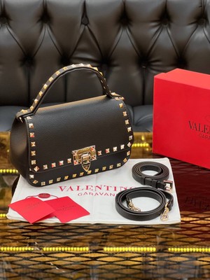 Valentino Garavani Logo Detaylı Ithal Çanta