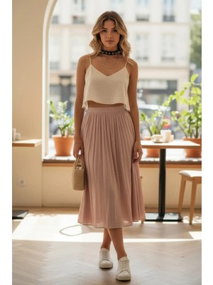 MOTTO10 Butik Siyah Choker Zımba Detaylı Deri Kolye - APFT975