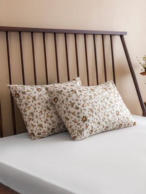 Lc Waikiki Yeni Sezon Çiçek Desenli Yastık Kılıfı 2'li 50X70 cm