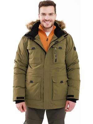 2AS Saalbach Man Down Jacket Green Erkek Mont