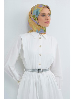 Armine  Saf Ipek Twill Eşarp 9507D 50