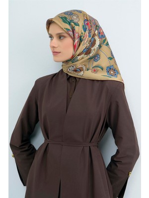 Armine  Saf Ipek Twill Eşarp 9523D 55