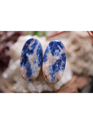 Aries 17.00CT 23X11.6MM Natural Sodalite Pair