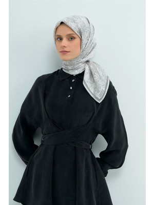 Armine  Saf Ipek Twill Eşarp 9508D 01