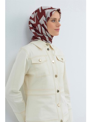 Armine  Saf Ipek Sura Eşarp 9554D 51