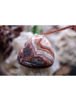 Aries 23.80CT 25X22.8MM Natural Crazy Lace Agat