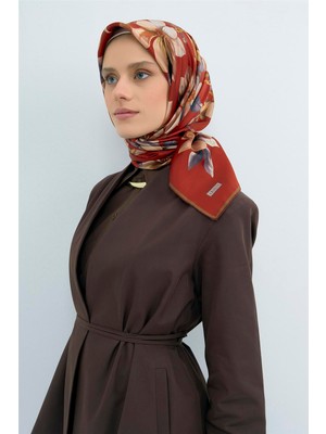 Armine  Saf Ipek Sura Eşarp 9524D 56