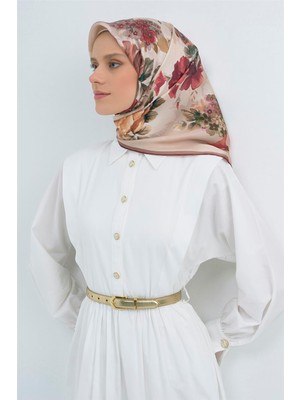 Armine  Saf Ipek Sura Eşarp 9520D 06