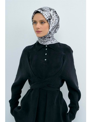 Armine  Saf Ipek Twill Eşarp 9552D 84