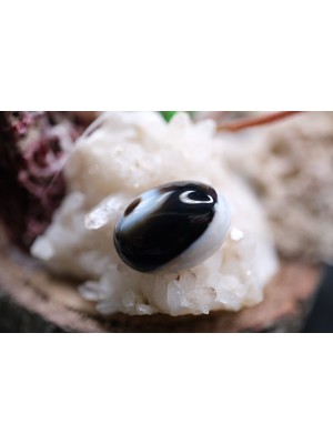 Aries 11.60CT  17.8X12.9MM Natural Banded Agate