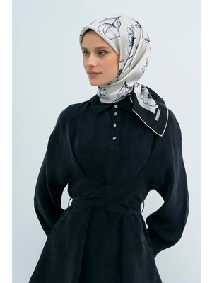Armine  Saf Ipek Twill Eşarp 9536D 38