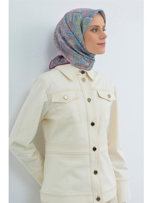 Armine  Saf Ipek Twill Eşarp 9540D 83