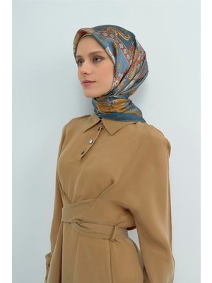 Armine  Saf Ipek Twill Eşarp 9535D 85
