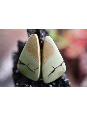 Aries 18.75CT 23.5X12.1MM Natural Yellow Septerian Pair