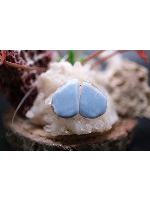 Aries 8.65CT 16.4X11.9MM Natural Blue Opal Pair