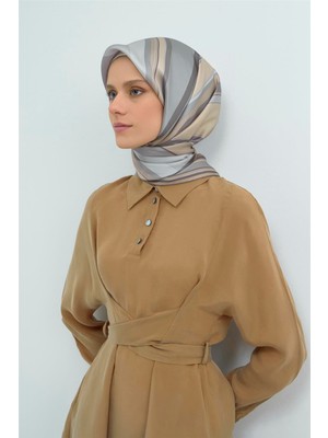 Armine  Saf Ipek Twill Eşarp 9514D 02