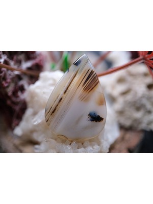 Aries 14.20CT 30.6X21.3MM Natural Montena Agate