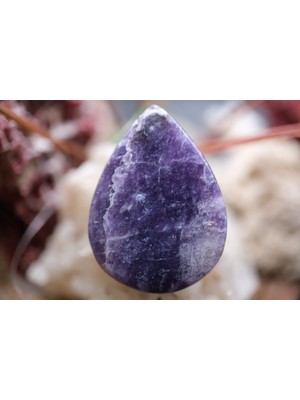 Aries 32.60CT 28.6X21.1MM Natural Lepidolite