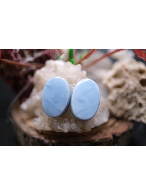 Aries 15.65CT 17.6X11.9MM Natural Blue Opal Pair