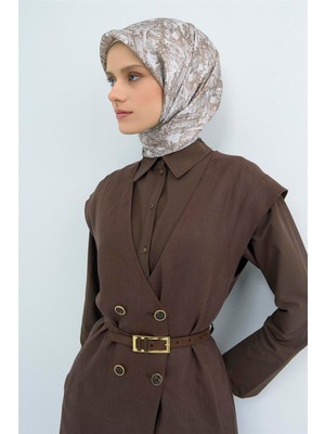 Armine  Saf Ipek Twill Eşarp 9546D 07