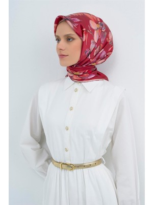 Armine  Saf Ipek Sura Eşarp 9524D 34