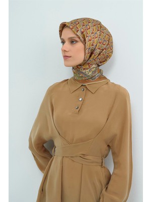 Armine  Saf Ipek Twill Eşarp 9518D 52