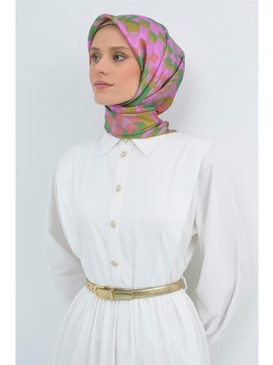 Armine  Saf Ipek Twill Eşarp 9507D 54