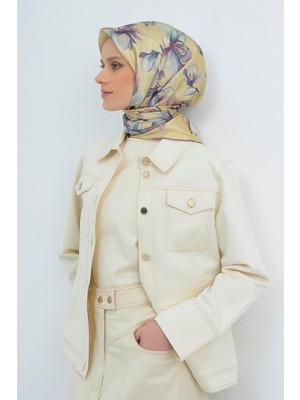 Armine  Saf Ipek Twill Eşarp 9524D 50
