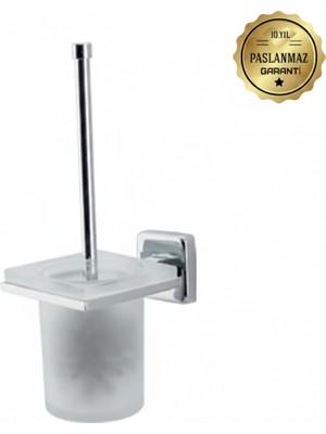 Premium Pirinç Doğa Montajlı Klozet Fırçası